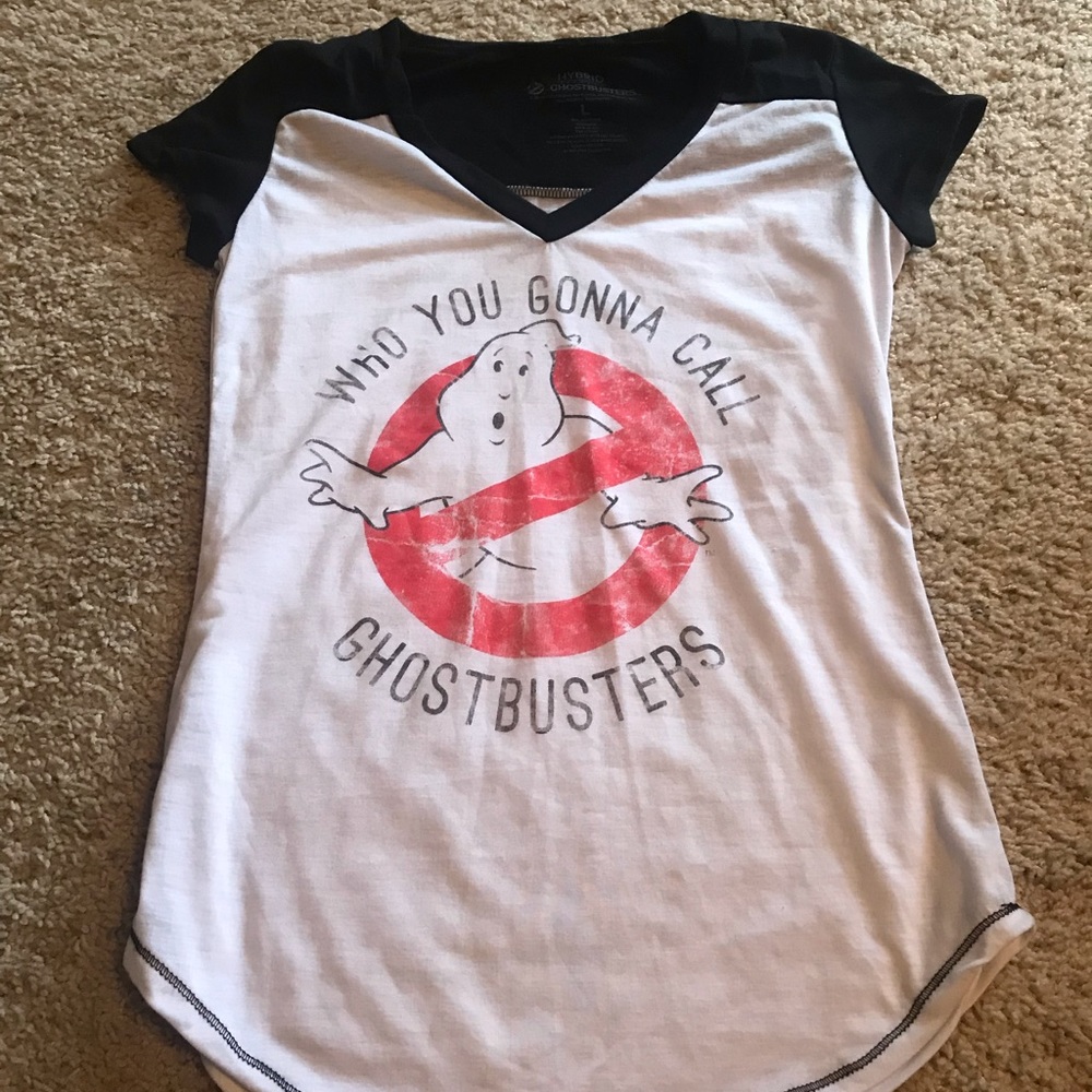 Ghostbusters Vintage Style Tee Large NWOT